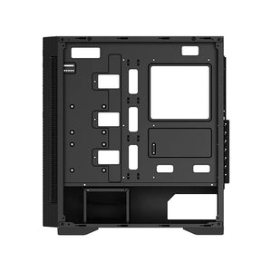 DeepCool MATREXX 55 MESH ADD-RGB 4F Mid-Tower PC Case | ATX · Micro-ATX · Mini-ITX | 4 × 120mm A-RGB Fans | 360mm Radiator · 380mm GPU · 160mm Cooler | Mesh Front · Tempered Glass | Black