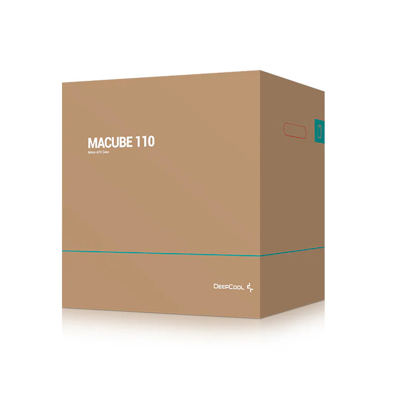 DeepCool MACUBE 110 Micro-ATX PC Case | Micro-ATX | 1 × 120mm Rear Fan | 280mm Radiator · 320mm GPU · 165mm Cooler | Mag