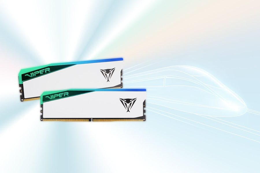 Patriot Viper Elite 5 RGB PVER532G60C30W 32GB DDR5 Desktop Memory | DDR5-6000 · CL30 · 30-40-40-76 | 1.35V · XMP 3.0 · A