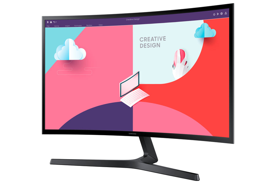 Samsung 27-Inch Curved Monitor | Full HD | 75Hz | VA 1800R | FreeSync
