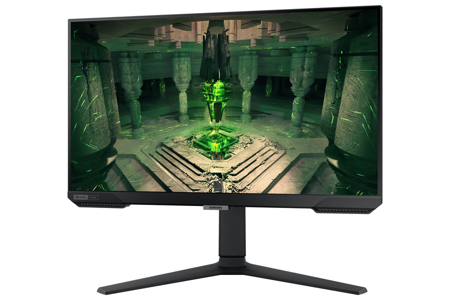 Samsung | 25" Gaming Monitor | Full HD 1920x1080 | 240Hz | 1ms GtG | IPS | FreeSync + G-Sync Compatible | HDMI + DisplayPort | Height Adjustable