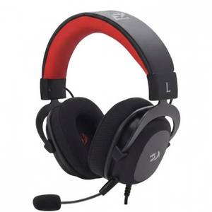 Redragon Zeus FB H510-FB Wired Gaming Headset | 53mm Drivers | 7.1 Virtual Surround | 3.5mm + USB | Detachable Omnidirectional Microphone | Black