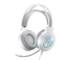 AULA S606 Gaming Headset | USB 7.1 Surround Sound | 50mm Drivers · 20Hz–20kHz | 32Ω · 110dB | RGB Lighting · Noise-Reduc
