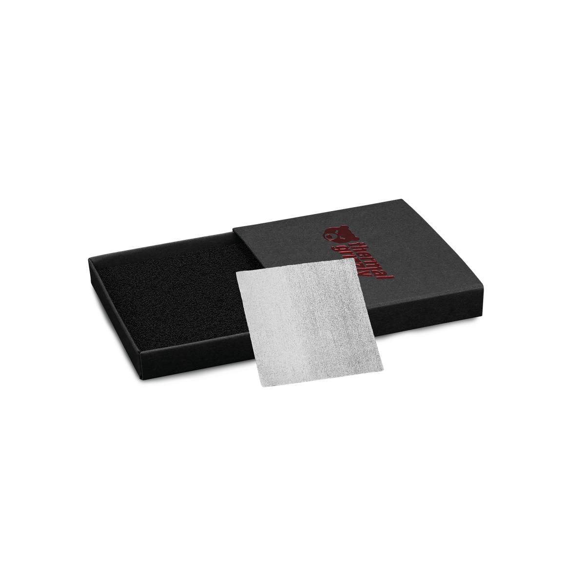 Thermal Grizzly KryoSheet TG-KS-38-38 Graphene Thermal Pad | 38 x 38 mm · 0.2 mm thick | Graphene · No drying out | -250°C to +150°C · Electrically conductive | Anthracite