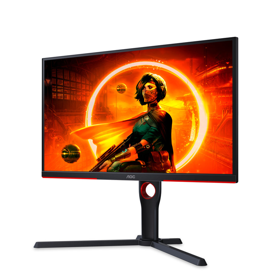 AOC | 25" Gaming Monitor | Full HD 1920x1080 | 240Hz | 0.5ms MPRT | FreeSync Premium | HDMI + DisplayPort | Black