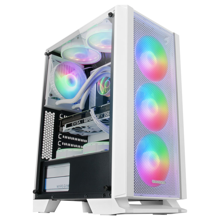 Mars Gaming MC-C White PC Case ATX