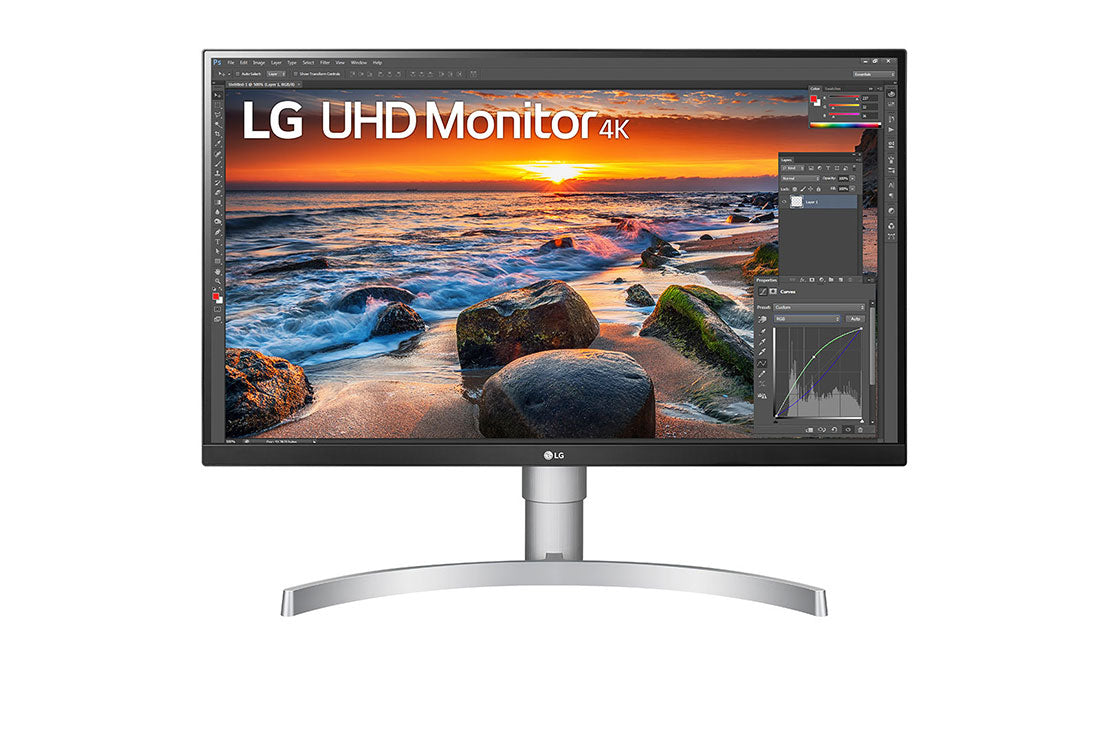 LG 27UN83A 27-Inch Monitor | 4K UHD 3840x2160 | 60Hz | IPS Panel