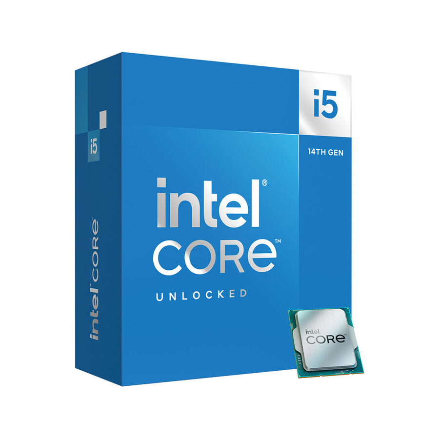 Intel Core i5-14600K Desktop Processor | 14 Cores (6P+8E) · 20 Threads | Up to 5.30 GHz · 24MB Smart Cache | LGA 1700 · 