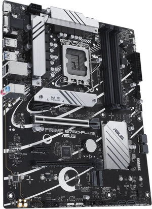 ASUS Prime B760-PLUS | Intel LGA 1700 ATX Motherboard | DDR5 7200+ | PCIe 5.0 | 3× PCIe 4.0 M.2 | 2.5G LAN | USB 3.2 Gen 2x2 Type-C | Thunderbolt 4 / USB4 Header | For Intel 12th/13th/14th Gen