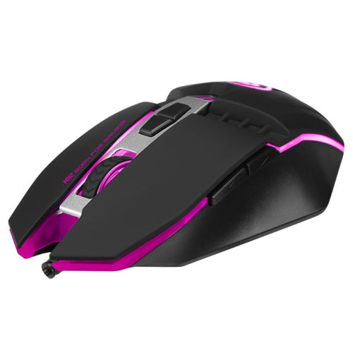 MARVO M112 RGB Gaming Mouse | Wired USB 2.0 · 800-4000 DPI | 7 Programmable Buttons | 7-Colour Backlight · 3M Click Swit