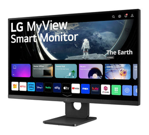 LG MyView 27SR50F-B 27-Inch Smart Monitor | Full HD 1920x1080 | IPS Panel