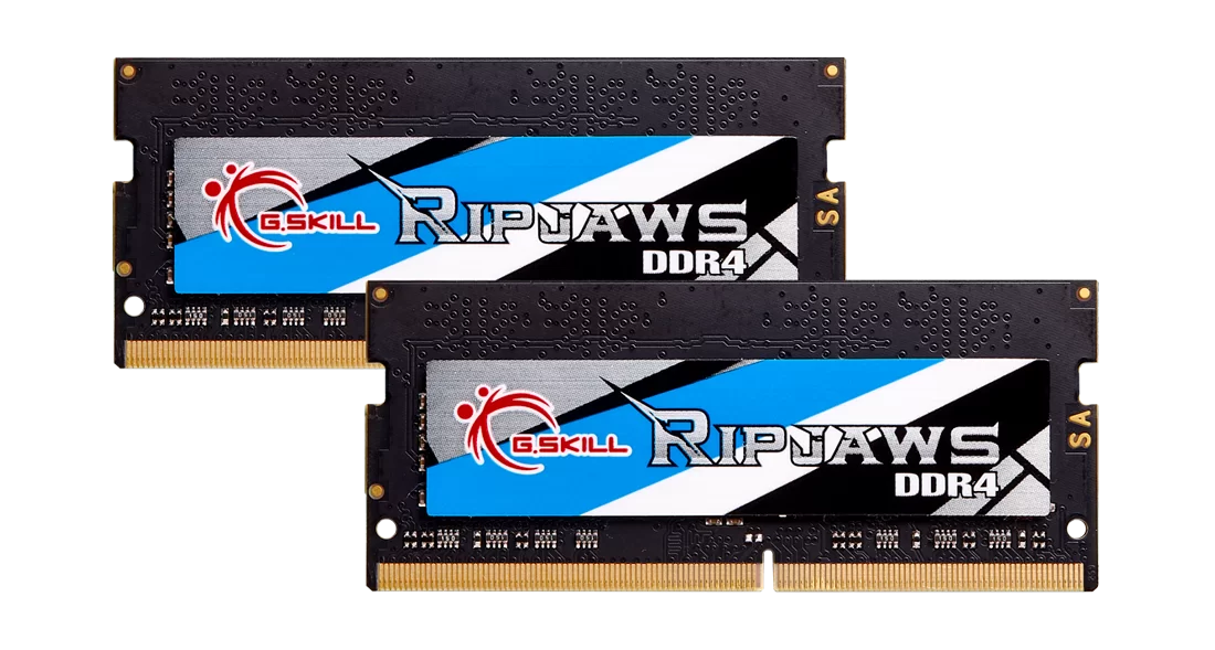 G.Skill Ripjaws 16GB Kit (2x8GB) DDR4-2400 SODIMM Gaming Laptop Memory F4-2400C16D-16GRS No Box | PC4-19200 | CL16-16-16-39 Tight Timings | 1.2V | 260-Pin Non-ECC Unbuffered | Dual-Channel Matched Pair | Black