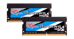 G.Skill Ripjaws 16GB Kit (2x8GB) DDR4-2400 SODIMM Gaming Laptop Memory F4-2400C16D-16GRS No Box | PC4-19200 | CL16-16-16-39 Tight Timings | 1.2V | 260-Pin Non-ECC Unbuffered | Dual-Channel Matched Pair | Black