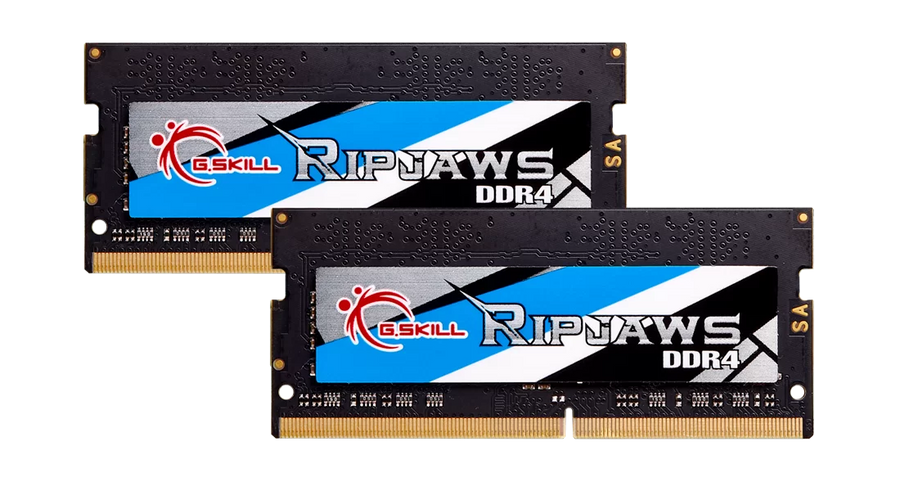 G.Skill Ripjaws 16GB Kit (2x8GB) DDR4-2400 SODIMM Gaming Laptop Memory F4-2400C16D-16GRS No Box | PC4-19200 | CL16-16-16-39 Tight Timings | 1.2V | 260-Pin Non-ECC Unbuffered | Dual-Channel Matched Pair | Black