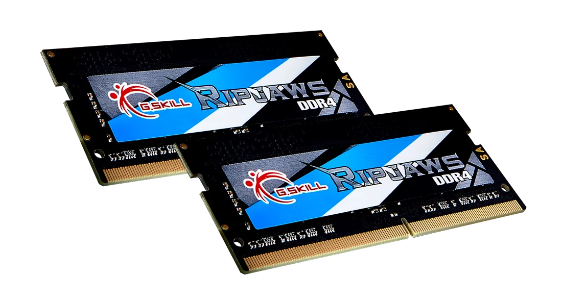 G.Skill Ripjaws 16GB Kit (2x8GB) DDR4-2400 SODIMM Gaming Laptop Memory F4-2400C16D-16GRS No Box | PC4-19200 | CL16-16-16-39 Tight Timings | 1.2V | 260-Pin Non-ECC Unbuffered | Dual-Channel Matched Pair | Black