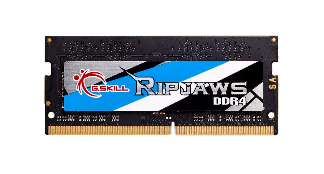 G.Skill Ripjaws 16GB Kit (2x8GB) DDR4-2400 SODIMM Gaming Laptop Memory F4-2400C16D-16GRS No Box | PC4-19200 | CL16-16-16-39 Tight Timings | 1.2V | 260-Pin Non-ECC Unbuffered | Dual-Channel Matched Pair | Black