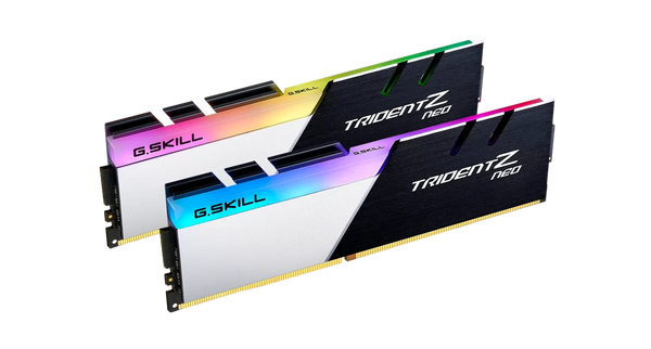 G.Skill Trident Z Neo DDR4 16GB Kit (2x8GB) Black/Silver | 3600MHz CL18 RGB | Intel XMP 2.0 + AMD DOCP/A-XMP | 8-Zone RGB Light Bar Per Stick | Brushed Aluminum Heat Spreader | AMD Ryzen 5000 Optimized | iF Design Award Premium DDR4