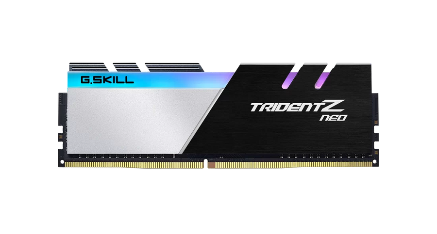 G.Skill Trident Z Neo DDR4 16GB Kit (2x8GB) Black/Silver | 3600MHz CL18 RGB | Intel XMP 2.0 + AMD DOCP/A-XMP | 8-Zone RGB Light Bar Per Stick | Brushed Aluminum Heat Spreader | AMD Ryzen 5000 Optimized | iF Design Award Premium DDR4