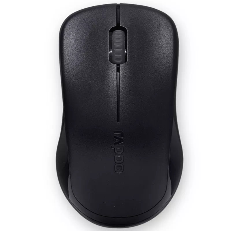 Rapoo 1620 Wireless Optical Mouse | 1000 DPI | 2.4 GHz · 10 m Range | Nano USB Receiver | Up to 12-Month Battery | 62 g 