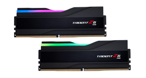 G.Skill Trident Z5 RGB DDR5 32GB Kit (2x16GB) Matte Black | 6400MT/s CL32-39-39-102 | Intel XMP 3.0 | 1.40V | Streamlined RGB Light Bar | Hand-Screened DRAM ICs | Brushed Aluminum Heat Spreader | Complete 2x16GB Kit | Intel Z890/Z790/B860/B760