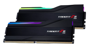 G.Skill Trident Z5 RGB DDR5 32GB Kit (2x16GB) Black | 7600MT/s CL36-46-46-121 | Intel XMP 3.0 | 1.40V | Hand-Screened DRAM ICs | Brushed Aluminum Heat Spreader | Streamlined RGB Light Bar | Flagship Overclock | Intel Z890/Z790
