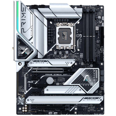 ASUS Prime Z790-A WiFi | Intel LGA 1700 ATX Motherboard | DDR5 7000+ | PCIe 5.0 | 4× M.2 | 16+1 DrMOS | WiFi 6E | Thunderbolt 4 / USB4 Header | For Intel 12th/13th/14th Gen