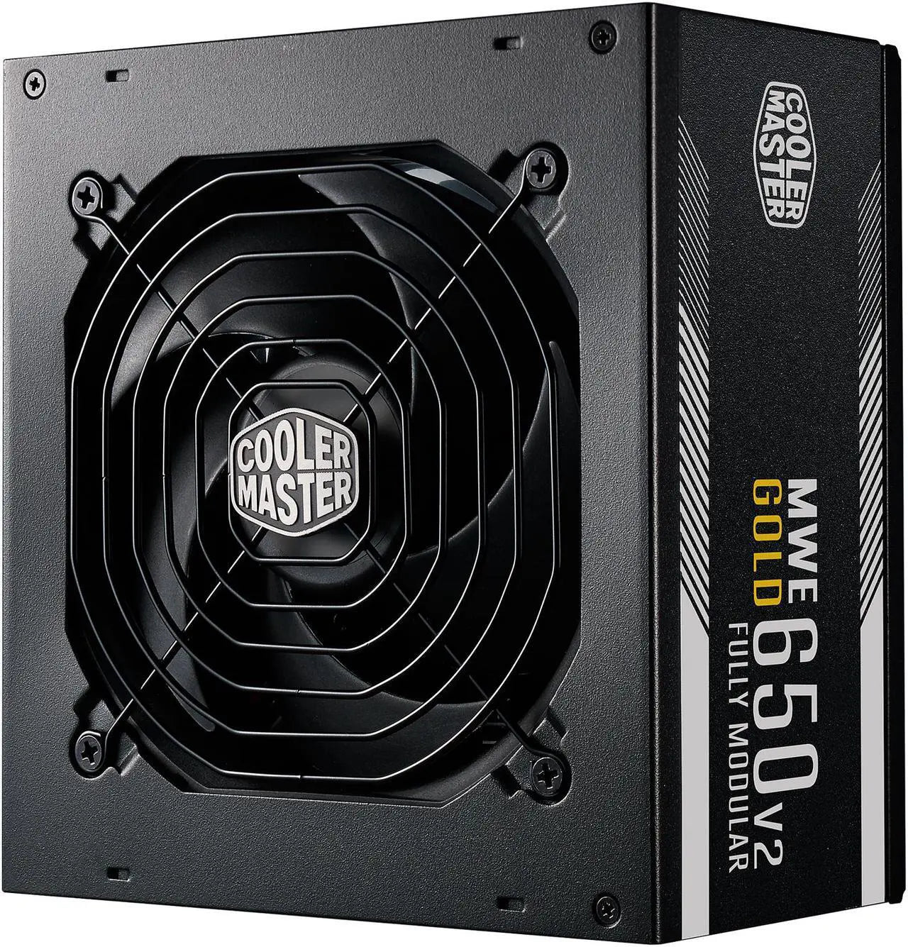 Cooler Master MWE Gold 750 V2 Full Modular | 750W 80+ Gold Power Supply | Fully Modular Flat Black Cables | 120mm HDB Fan | DC-to-DC Circuit Design | 2 EPS Connectors | 50°C Temperature Resilience | Compact ATX | Ideal for Gaming PCs & Workstations