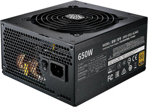 Cooler Master MWE Gold 750 V2 Full Modular | 750W 80+ Gold Power Supply | Fully Modular Flat Black Cables | 120mm HDB Fan | DC-to-DC Circuit Design | 2 EPS Connectors | 50°C Temperature Resilience | Compact ATX | Ideal for Gaming PCs & Workstations