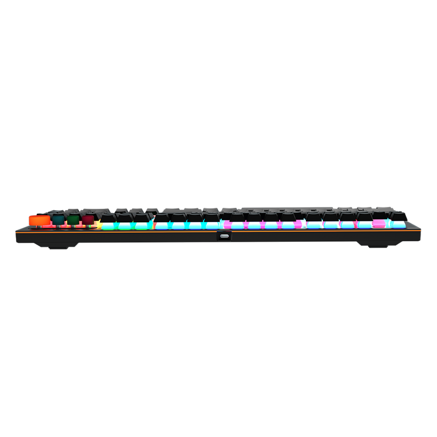 Meetion MK500 Mechanical Gaming Keyboard | 104/105 Keys | OUTEMU Blue Switches | 14 LED Backlight Modes | Detachable Mag