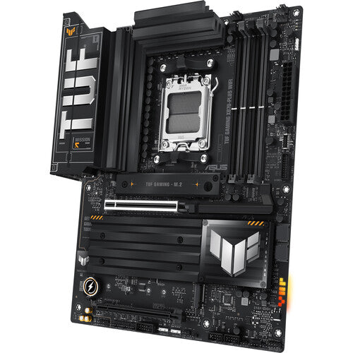 ASUS TUF Gaming X870-PLUS WiFi | AMD AM5 ATX Motherboard | DDR5 EXPO | PCIe 5.0 | 4× M.2 with PCIe 5.0 | WiFi 7 | Dual USB4 40Gbps | For Ryzen 7000/8000/9000