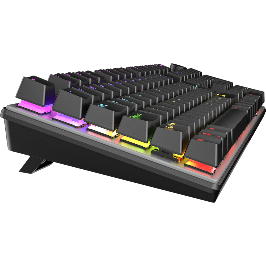 Meetion MK009 Pro Mechanical Gaming Keyboard | 104/105 Keys | Hot-Swappable Red Switches | RGB 16.8M · 18 Effects | 1000