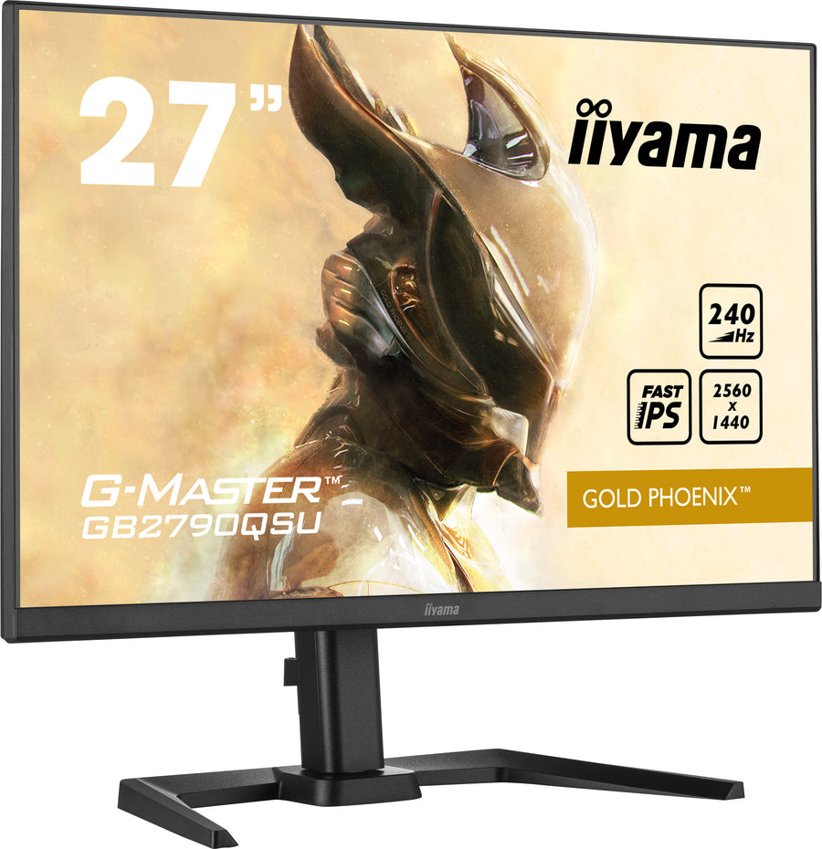 iiyama G-Master Gold Phoenix GB2790QSU-B5 | 27" Gaming Monitor | QHD | 240Hz | Fast IPS | FreeSync Premium