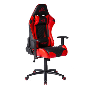 Redragon King of War C601 Gaming Chair | PU Leather · Metal Frame · 12 cm Foam Seat | 2D Armrests · Butterfly Mechanism · Class 3 Gas Lift | 350 mm Metal Base · 50 mm PU Casters