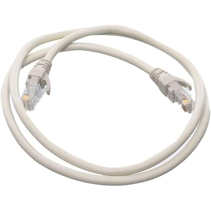 Point Cat6 Network Cable 1 m | Cat 6 UTP · Unshielded | RJ45 to RJ45 | 10/100/1000 Mbps Gigabit Ethernet | PVC Jacket | White