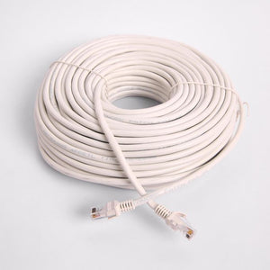 Point Cat6 Network Cable 40 m | Cat 6 UTP · Unshielded | RJ45 to RJ45 | 10/100/1000 Mbps Gigabit Ethernet | PVC Jacket | White
