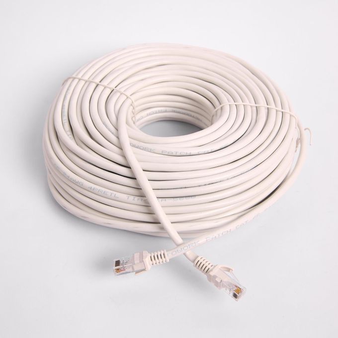 Point Cat6 Network Cable 40 m | Cat 6 UTP · Unshielded | RJ45 to RJ45 | 10/100/1000 Mbps Gigabit Ethernet | PVC Jacket |