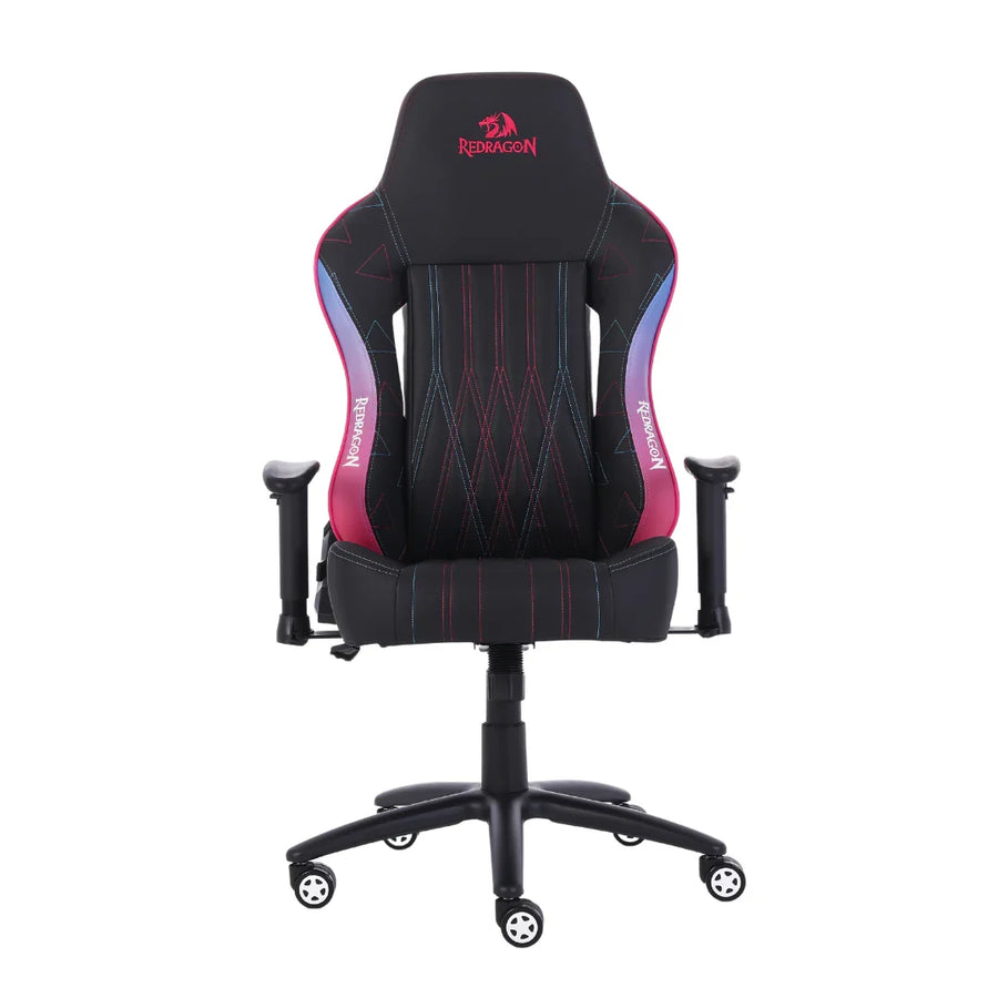 Redragon Burnout C212 Gaming Chair | PVC Leather · 1.2mm Steel Frame | Class 4 Gas Lift · 100mm Travel | 2D Armrests · B