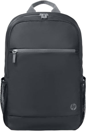 HP 9W0Z7AA Laptop Backpack | Fits laptops up to 15.6″ | Water-resistant · EPE-foam padded laptop compartment | 305 × 110 × 440 mm · 370 g | Air-mesh back panel | Grey