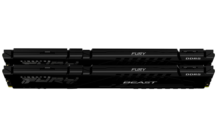 Kingston Fury Beast 32GB (2x16GB) DDR5 6000MHz Desktop Memory | Black