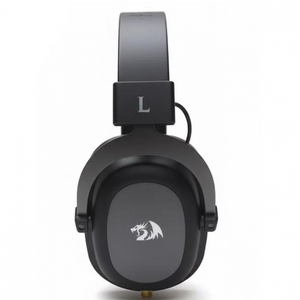 Redragon Zeus FB H510-FB Wired Gaming Headset | 53mm Drivers | 7.1 Virtual Surround | 3.5mm + USB | Detachable Omnidirectional Microphone | Black