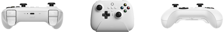 8BitDo Ultimate 2.4G Controller with Charging Dock | Hall Effect Joysticks | 2.4G · Bluetooth · Wired USB | 480mAh · 15 