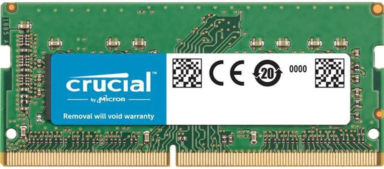 Crucial 16GB DDR4-2666 SODIMM for Mac CT16G4S266M | PC4-21300 | CL19 | 1.2V | 260-Pin Non-ECC Unbuffered | 2Rx8 Dual-Rank | Apple SPD Programmed | iMac 2019-2020 Compatible | Plug & Play