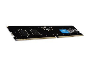 Crucial CT8G56C46U5 8GB DDR5-5600 Desktop Memory | DDR5 · 8GB (1 x 8GB) | 5600MT/s · PC5-44800 | CL46 · 46-45-45 · 1.1V | 288-Pin UDIMM · Unbuffered Non-ECC | Black