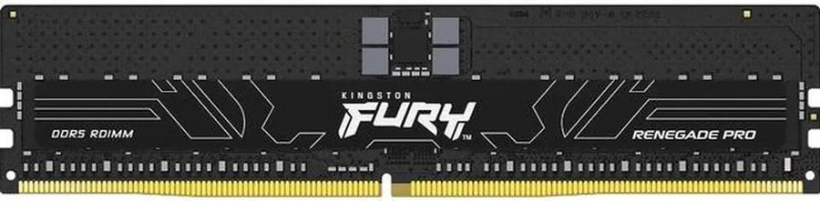 Kingston FURY Renegade Pro DDR5 RDIMM ECC 64GB Set (2x32GB) | 6000MT/s CL32 | AMD EXPO + Intel XMP 3.0 | Registered ECC for Threadripper PRO 7000 | EPYC 9004 | Xeon W-3400 W-2400 | 2Rx8 Dual Rank | Black Aluminum Heat Spreader | Workstation