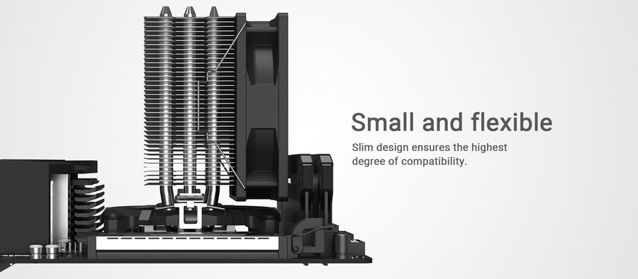 ID-COOLING SE-903-SD V3 CPU Air Cooler | 3 × 6mm Direct-Touch Heatpipes · 130W TDP | 92mm Fan · 2000 RPM · 37.44 CFM · 2