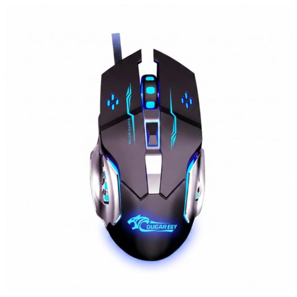 COUGAR EGY X20 Wired RGB Gaming Mouse | Wired USB | 3200 DPI | Optical Sensor | RGB Lighting | Black