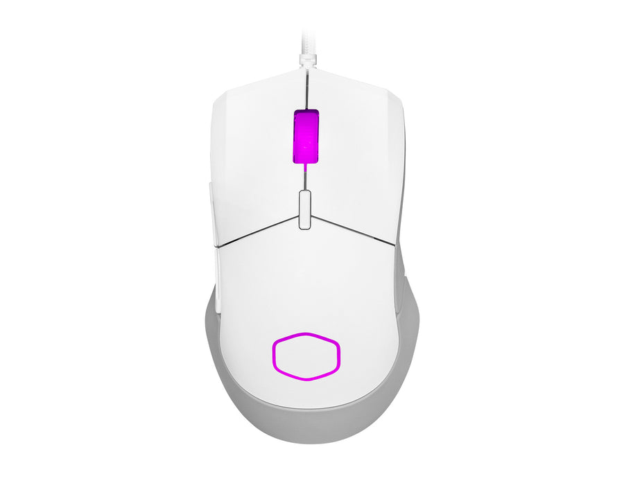 Cooler Master MM310 Wired Gaming Mouse | PixArt 3327 Optical · 12,000 DPI | 6 Buttons · 60M-Click Switches | 50 g · Ultr