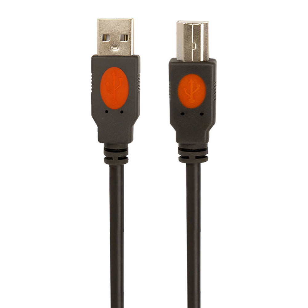 2B DC117 USB 2.0 Printing Cable | USB Type-A to USB Type-B · Male to Male | 1.8 m | Gray