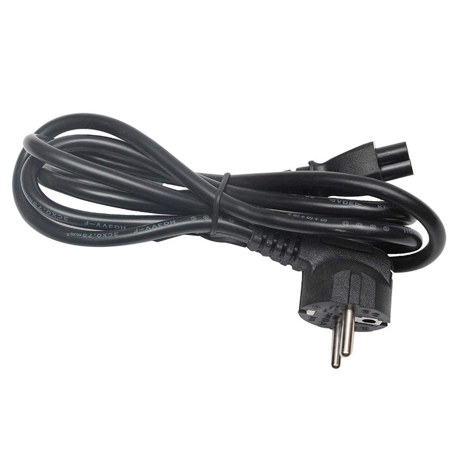 2B PS005 Laptop Adapter Power Cable | Euro Plug | 1 m | For Laptop AC Adapters