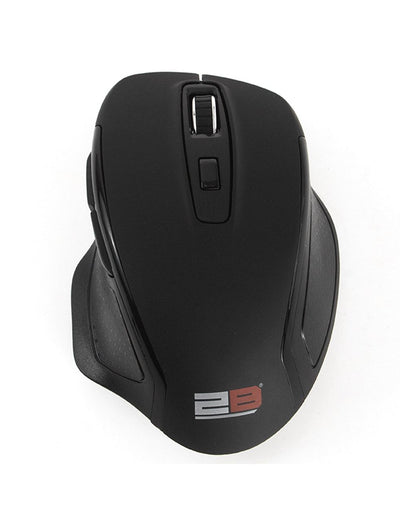 2B MO306 Wireless Optical Mouse | 2.4GHz Wireless · USB Receiver | 1000 DPI | 10m Range | Black